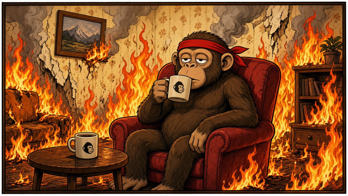 Greatmemeever's tweet photo. Conviction isn't a green candle.
It's sitting still while the room burns.
Greatest Meme Ever greatest-meme-ever:native https://t.co/4J91mr5wqr