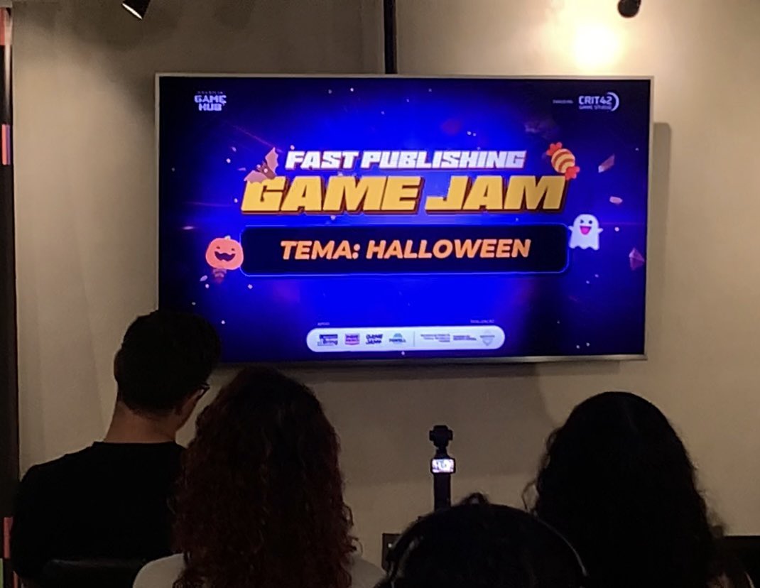MadDevInc's tweet photo. A MadDev está participando de uma Gamejam! 

Aqui em Brasília, e nosso tema é HALLOWEEN! Qual jogo ou jogo’s sairão nesses dois dias?

Mostraremos a vocês em breve 🤫

#gamejam #gamedev #indiedev #gamejndie #steam https://t.co/dzc4UHjOHf