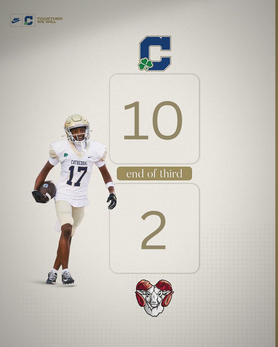 CathedralFBall's tweet photo. End of Third ☘️🏈 https://t.co/80rcqEKkmu