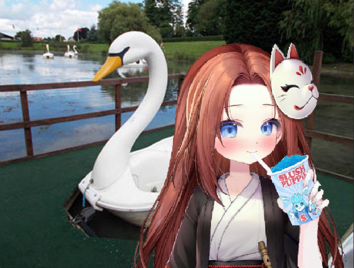 PippyM_'s tweet photo. I think with all the money i get from the upcoming Pippy Merch™ instead of buying the hardware for future content, I'm gonna charter this yacht (pictured behind me) and buy ALOT of slushies  😊 https://t.co/86ezuwpTDZ