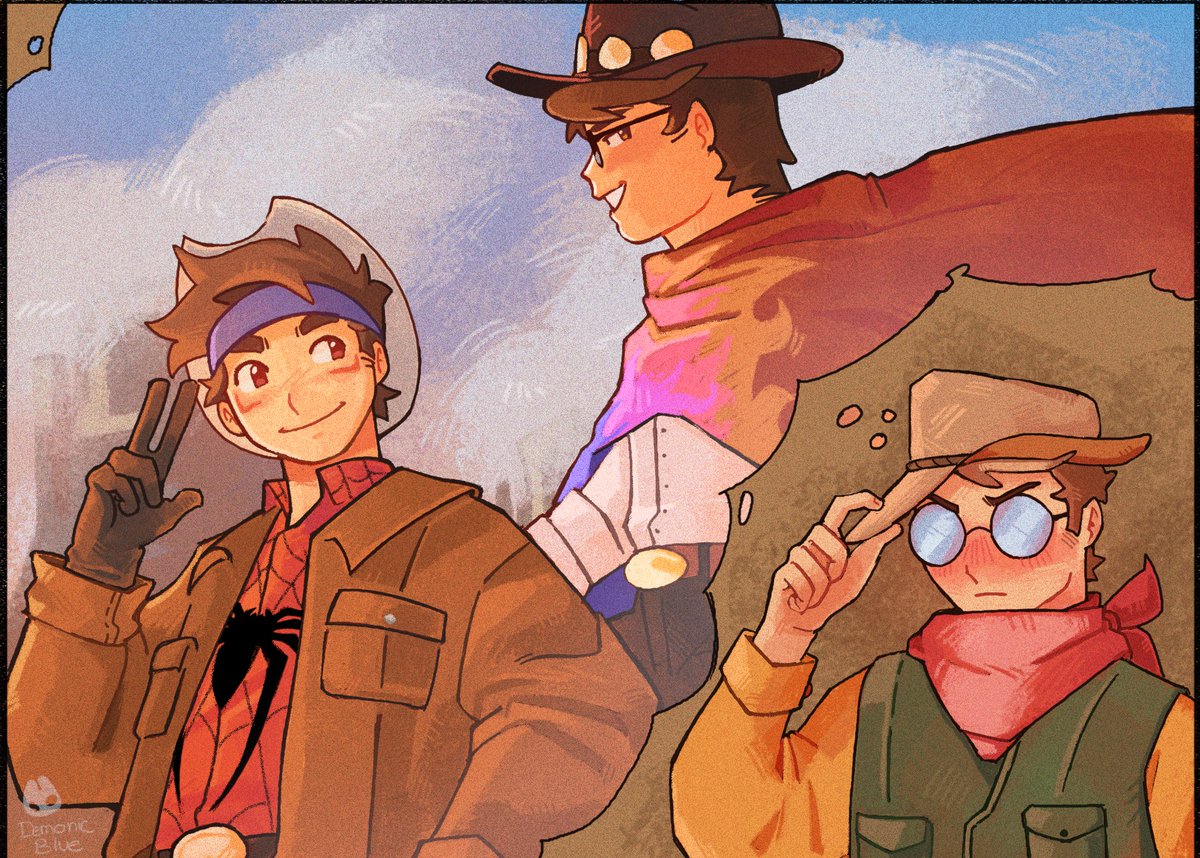 DemonicBlue_'s tweet photo. Dia 5: Au
Au vaqueros gays no podía faltar cawn
#McPolyWeek2026 https://t.co/EbgAxDcSxU