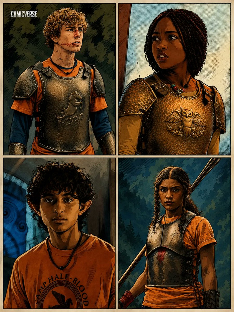 harperthomas7gh's tweet photo. What if Percy Jackson and the Olympians were a comic book? https://t.co/oDFb1Ywnly