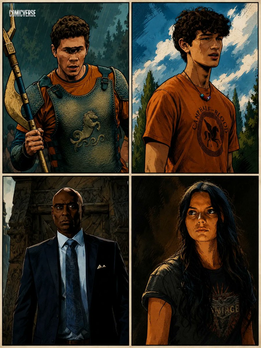 harperthomas7gh's tweet photo. What if Percy Jackson and the Olympians were a comic book? https://t.co/oDFb1Ywnly