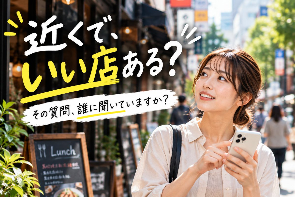 ForestronAI's tweet photo. 「近くでおすすめの店ある？」
これ、昔なら友達に聞いていました。
今はAIに聞く人もいる。
お店側も、
「Googleで何位？」だけ見ていればいい時代ではなくなりました。

自分のお店の見つかり方をチェック👇
https://t.co/cM7oo46pAI

#店舗集客 #AI検索 #GEO #店舗 https://t.co/mru5GU4LUX