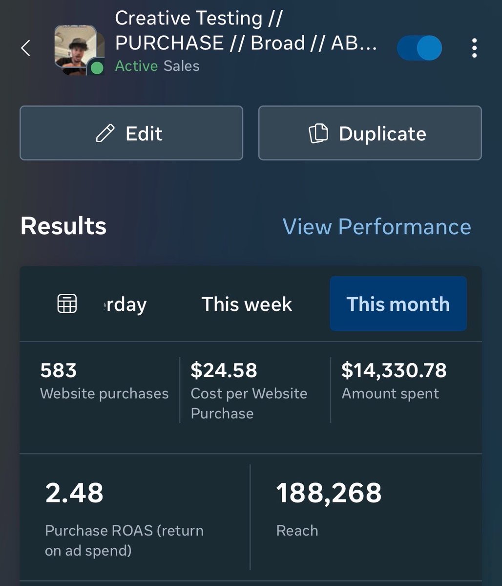 akvetnoy's tweet photo. The job isn’t “trust Meta” or “control every dollar”

The job is knowing when the account is lying to you

CBO is fine until one ad takes the whole budget and your next winner never gets a read

ABO is fine until you’re babysitting 40 ad sets that Meta would’ve killed for you

We use both. Account by account

Media buying is judgment. Creative is leverage. Structure is whatever gets the ad a fair shot