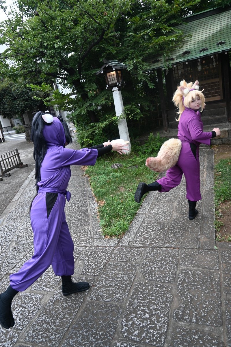 004QoQ400's tweet photo. 【Cosplay/コスプレ】

🥷🥚/ﾅﾝｼﾞｬ 📛＆🍌
• ───── ୨୧ ───── •

「新作の豆腐、いかがですか！」
「わあ、嬉しいな〜！」

• ───── ୨୧ ───── •

📸/@Otyoko__Cos 様

 #COSSAN  #COSSANat高田馬場 https://t.co/W4bQnJcSud