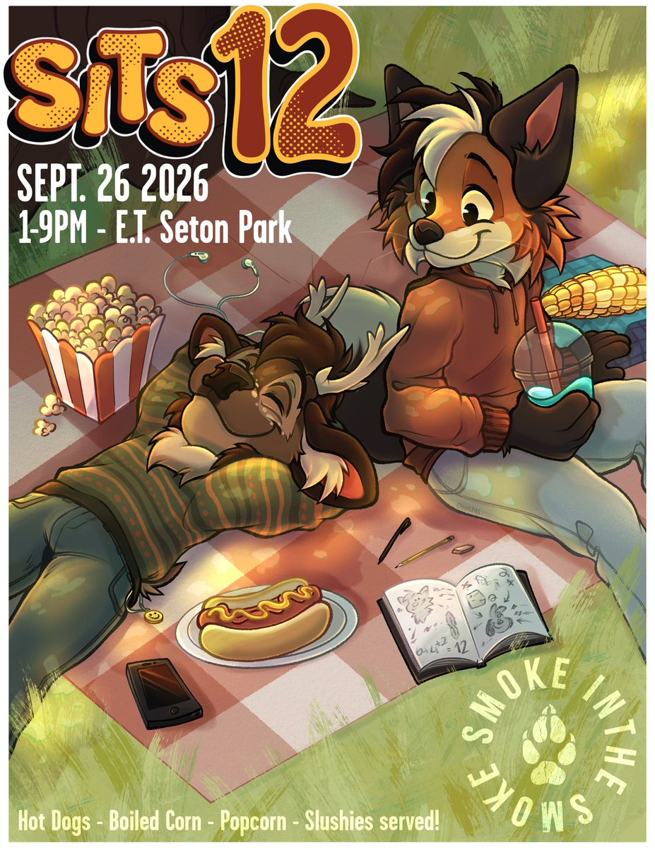 Ohkni's tweet photo. I had the pleasure of making this poster for a local event this weekend in Toronto! 🇨🇦

I’ll have numbered prints for sale. Each purchase enters you in a raffle to win a free headshot by me! Winners to be announced on my insta and in the SITS Telegram chat on Sun Sept 27th 🐾 https://t.co/SbKmzfZLWx