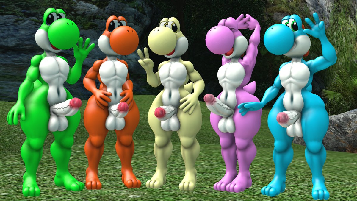 Kalza151's tweet photo. GMod KM Yoshi boys in SFM

#sfm #sourcefilmmaker #kabalmystic #yoshi #nude #naked #femboy #furry #anthro #yiff #male https://t.co/VKWmZ0WEKd