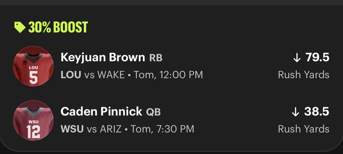 Thecoachcapper's tweet photo. CHALKBOARD BOOST
We found a 30% NCAAF boost on @ChalkboardHQ ๐๐ฅ
Time to attack the value and letโs get this one GREEN ๐ค๐ฐ
Whoโs tailing? ๐๐
#NCAAF #CollegeFootball #SportsBetting #Chalkboard #BettingTwitter https://t.co/M01A1lZP5o