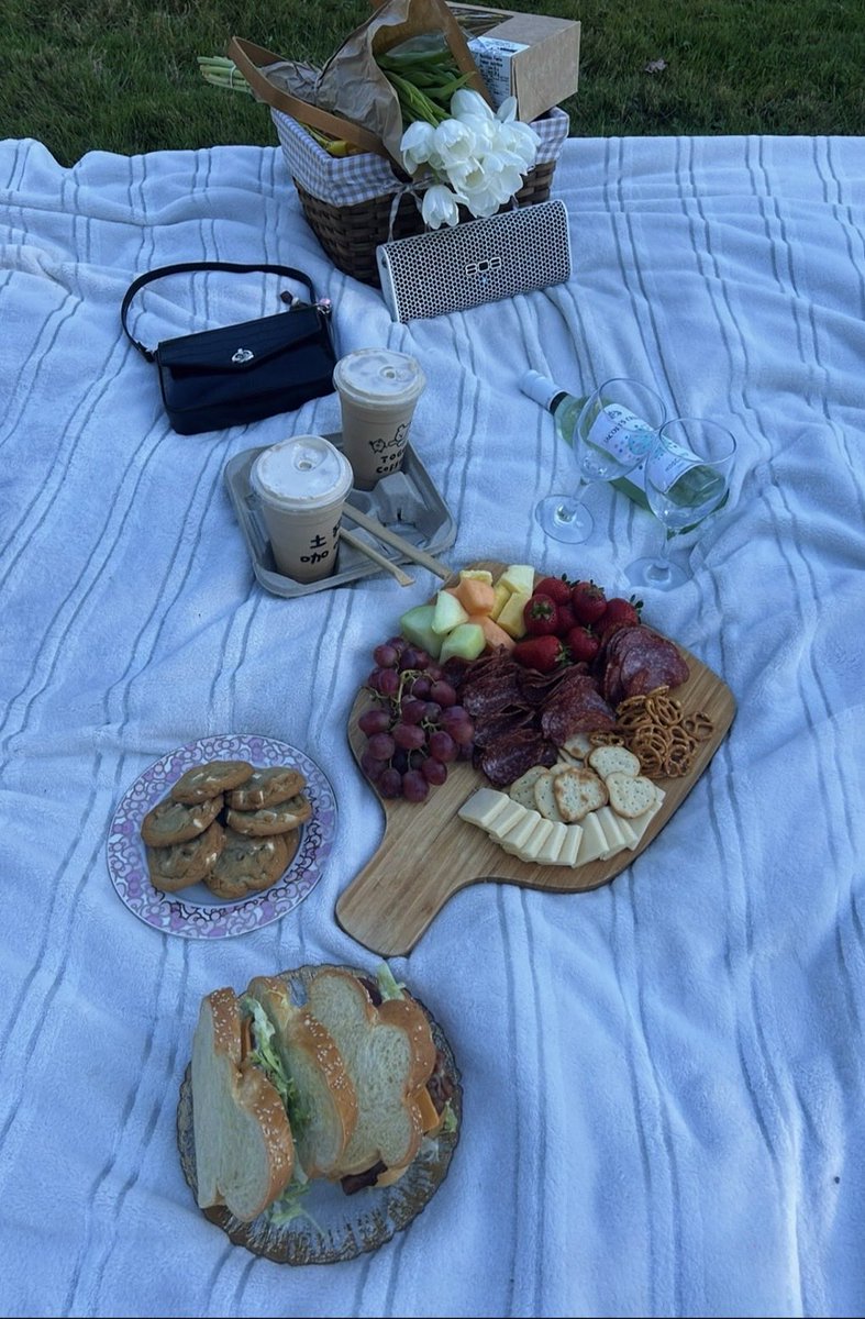 ally1rl's tweet photo. last picnic for the season 💐🧺 https://t.co/ev4FyiToo5