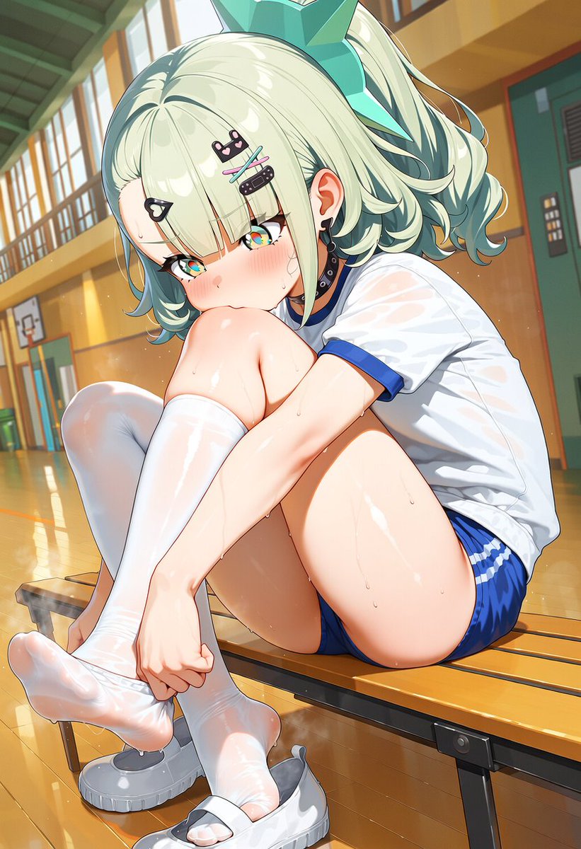 Sunnabrat3's tweet photo. Ughhh sweaty socks... huh... do you want them?! weirdo... 😭💢 https://t.co/RQAZC5swfi