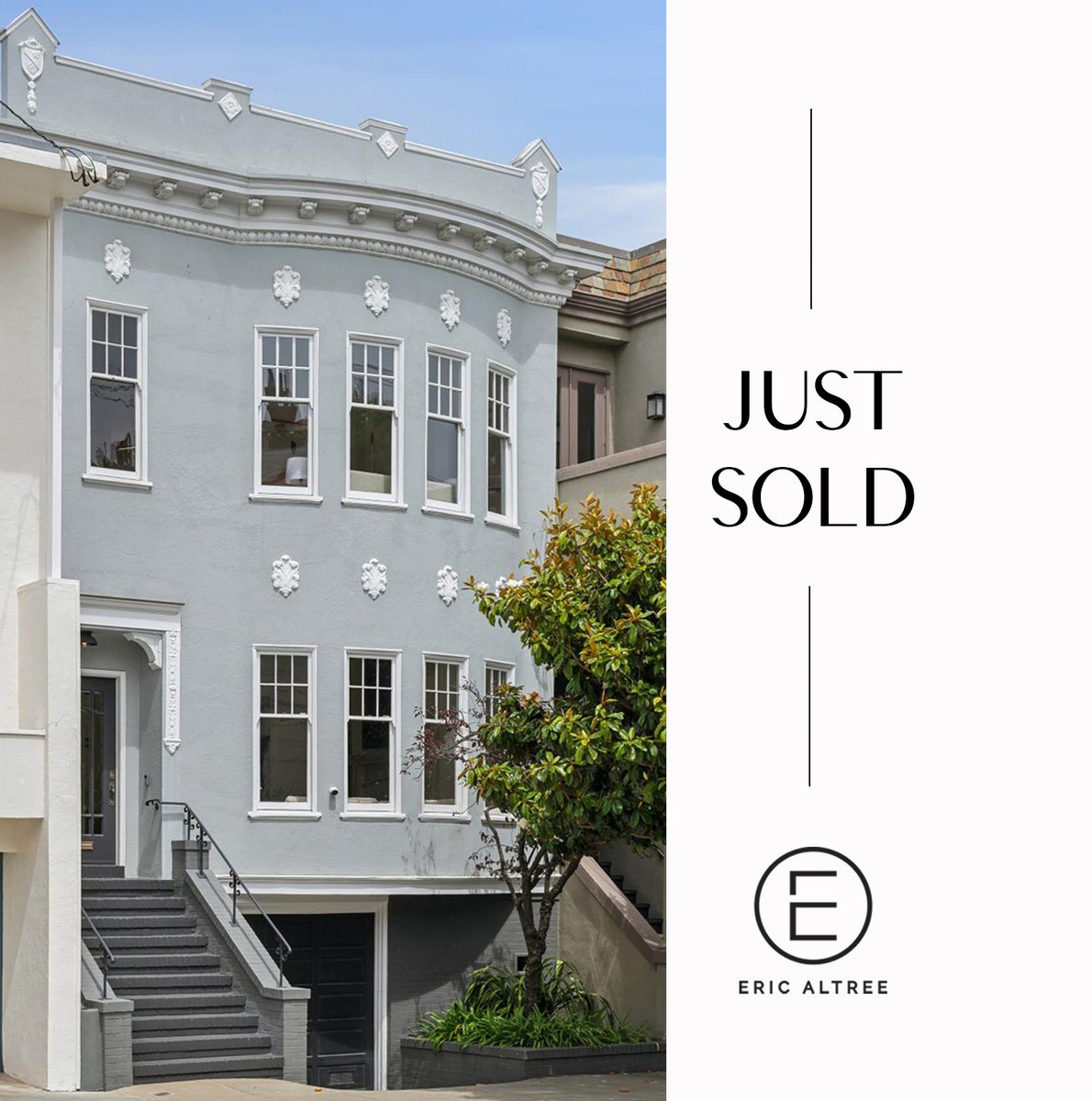 EricAltree's tweet photo. Just Sold | 2580 Greenwich Street, San Francisco List Price $5,950,000 | Sold Price: $7,125,000  

If you have  any questions about this sale or the market more broadly, I’d be happy  to connect. Please don’t hesitate to reach out or visit https://t.co/fxprNNkklY https://t.co/wINk5pTMDg