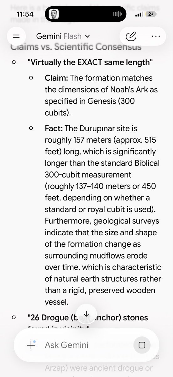 CofveveMatters's tweet photo. @gehrig38 Dude.  So dumb

Do your research

It's not the exact size (especially because biblical measurements are inexact)

it's at least 20 miles from Ararat

And its still just a rock https://t.co/4z4VOQcHtp
