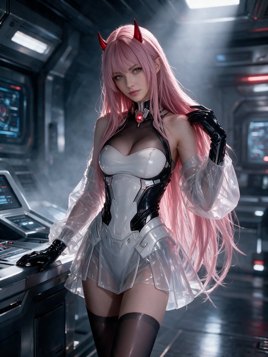 hijustsilvia's tweet photo. Tonight, you get me as Zero Two. Enjoy your weekend! https://t.co/lQdneOpWXI