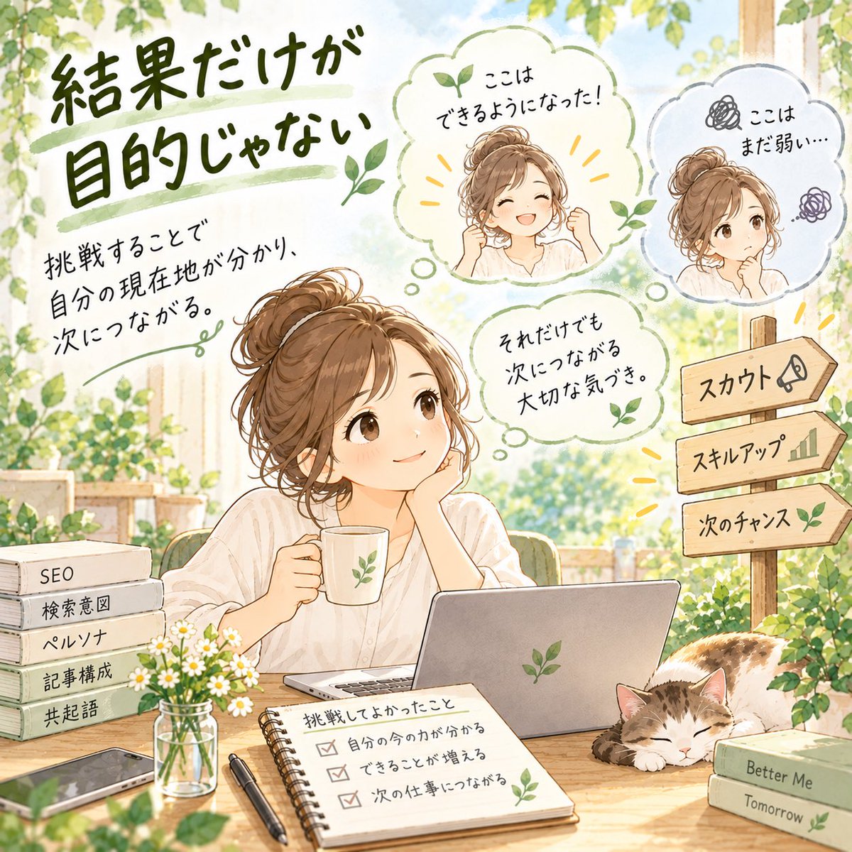 naoyoj8's tweet photo. テスト記事を書いたからといって、スカウトをもらえるとは限りません。

でも、結果だけが目的ではなくなりました。

「ここはできるようになった」
「ここはまだ弱い」

挑戦することで、自分の現在地が分かります。

それだけでも、次につながると思っています。 https://t.co/LEYuMfkZQG