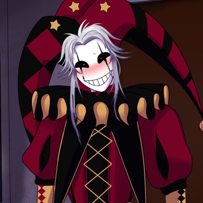 OBSESSIVEJESTER's tweet photo. ᅠᅠ
ᅠᅠ
*  𝙳𝚒𝚗𝚐  ~  🔔 

The  bell  chimed  as  the  cafe  door  opens  ,  the  jester  stepping  in .

His  usual  toothy  smile  on  his  face  when  he  saw﹙    @HONEYFIAMMETTA    ﹚ was  working  behind  the  counter .
ᅠᅠ
ᅠᅠ https://t.co/DhWf1V3Tro