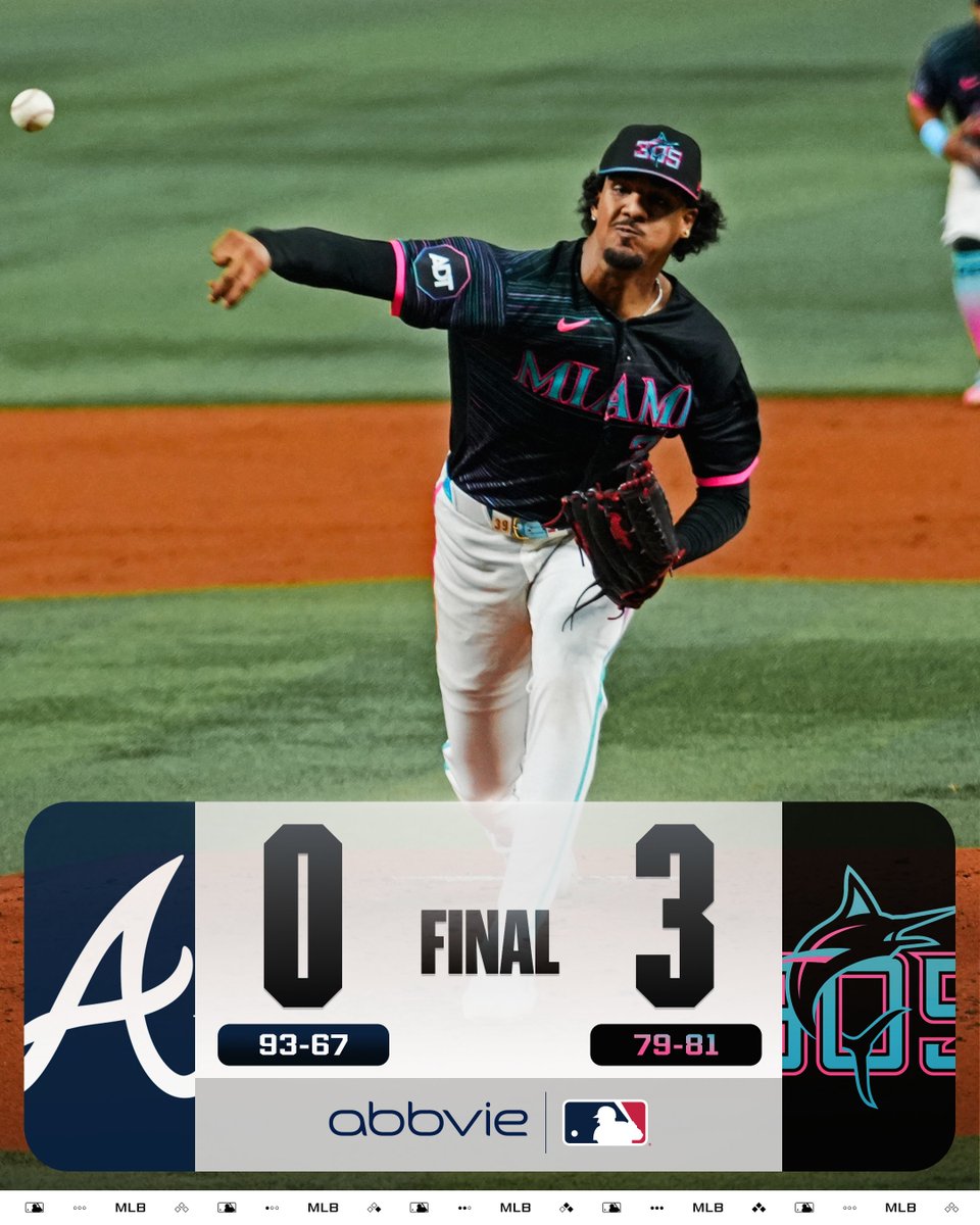 Eury Pérez tosses a shutout in a @​Marlins win!

(MLB x @​AbbVie) 
 [📷](https://pbs.twimg.com/media/HTGv_JcXwAA-IRU.jpg) https://pbs.twimg.com/media/HTGv_JcXwA