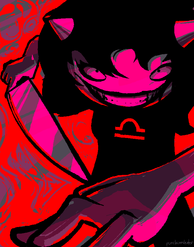 punchcardeater's tweet photo. terezi the kiler https://t.co/lhMcxHRHZP