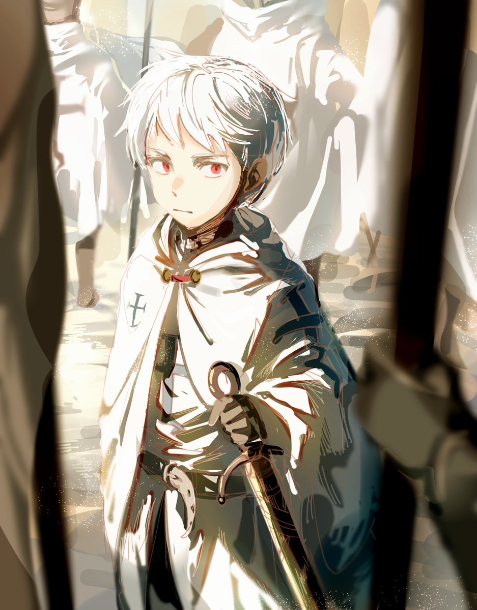 yomo2_nogi's tweet photo. 白ベースの絵はコントラスト映えするから好き https://t.co/42wPbkjucf