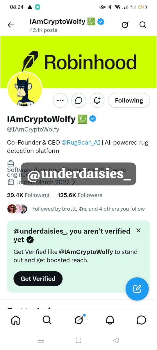 underdaisies_'s tweet photo. @GiveAwayHost @IAmCryptoWolfy @NiraNew84 @terry265 followed @IAmCryptoWolfy @NiraNew84 @terry265 (1) https://t.co/VURN2fIPE2
