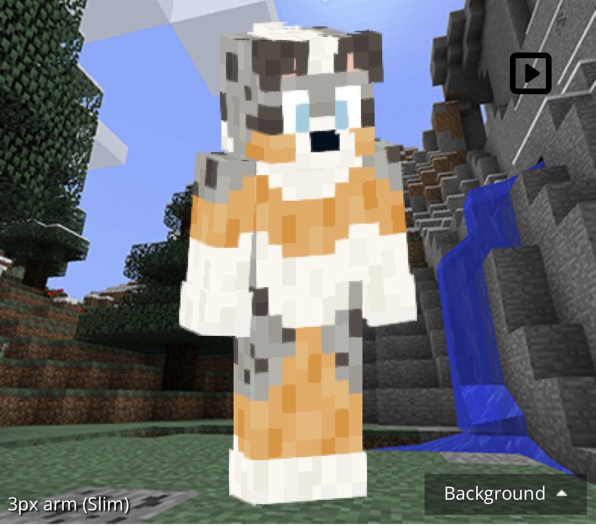 kittkatt315's tweet photo. Playing Minecraft like Notch intended, as a cartoon dog https://t.co/i5AjeZlgiW
