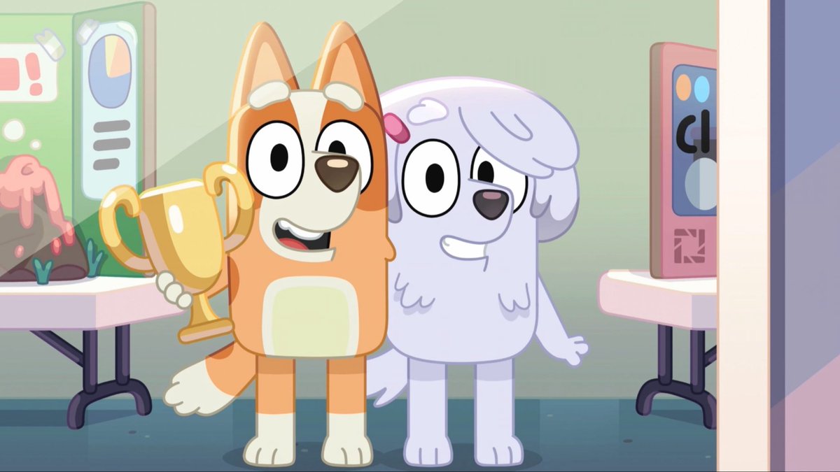 comfortbluey's tweet photo. best friends forever! 🧡🤍 https://t.co/NArBwIwKeB