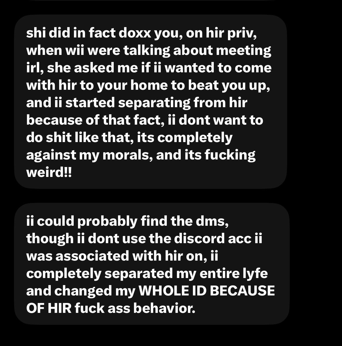 femboiluigi's tweet photo. so ur just aa horrible pos to anyone who calls you out on ur shitty behavior then .. https://t.co/8phUSElUmU
