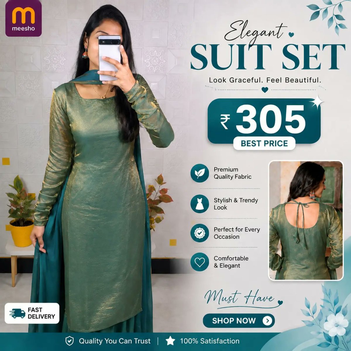 tonyte31's tweet photo. Follow and comment “Link” to get the viral trending suit set. @meeshoapp https://t.co/fGHAORsJjt