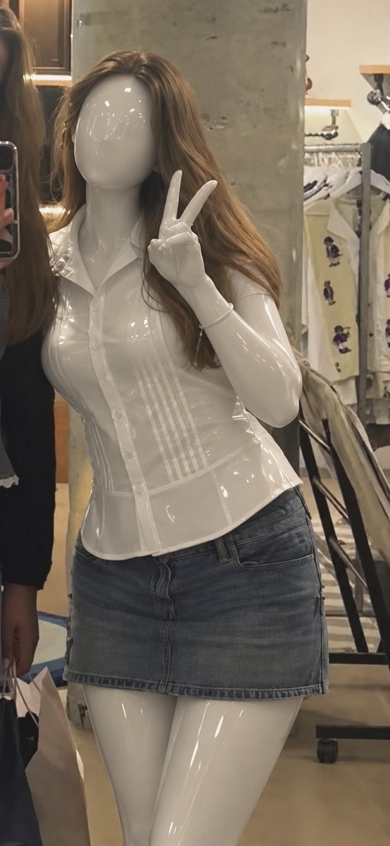 MyNewOwnerhehe's tweet photo. My master @AriBotMaster turned me into my IRL Rae and then turned me into a mindless mannequin made to please and serve the community #wankbattle #wankchat #cuck #IRLs https://t.co/nTGbQd4afg