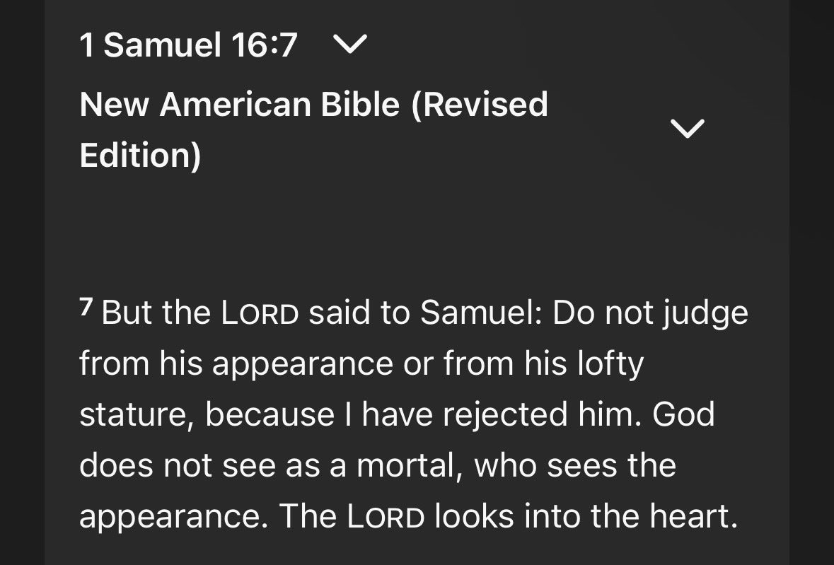 Konqmono's tweet photo. @NotGrengoli @punishedvaquera @AnActualGarnish @TheTemplarOn3 @BunyansTopGuy You treat race as more important than character of the individual, even if a person is one with Christ. A person’s background doesn’t determine different treatment in the nation they move to, only by who they are in their soul. God famously said this to Samuel in 1 Samuel 16:7. https://t.co/10vUQrWC3v