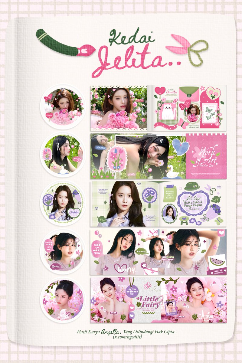 ngeditt's tweet photo. ⠀⠀⠀
⠀⠀⌗ ꒰ᐢ. .ᐢ꒱₊ ⠀ ⠀ 
      Bantu rt yaa! terima kasih🩷💚
        
hi teman-timun, el mau buka kedai lagi! saatnya jajan lagii?😼 Koleksi layout dan qr deco yang bisa dipesan boleh cek di bawah ya!👇🏻
          
  ꩜ .ᐟ  #zonauang #zonaba https://t.co/sHGcIJnrAo