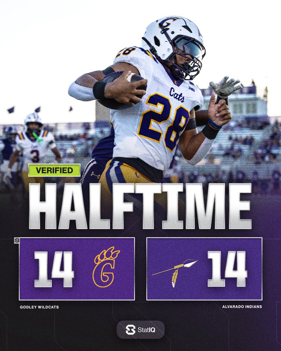 usestatiq's tweet photo. Knotted up 14 a-piece at the half!

#DataAlwaysWins https://t.co/YxGOzAyTpv