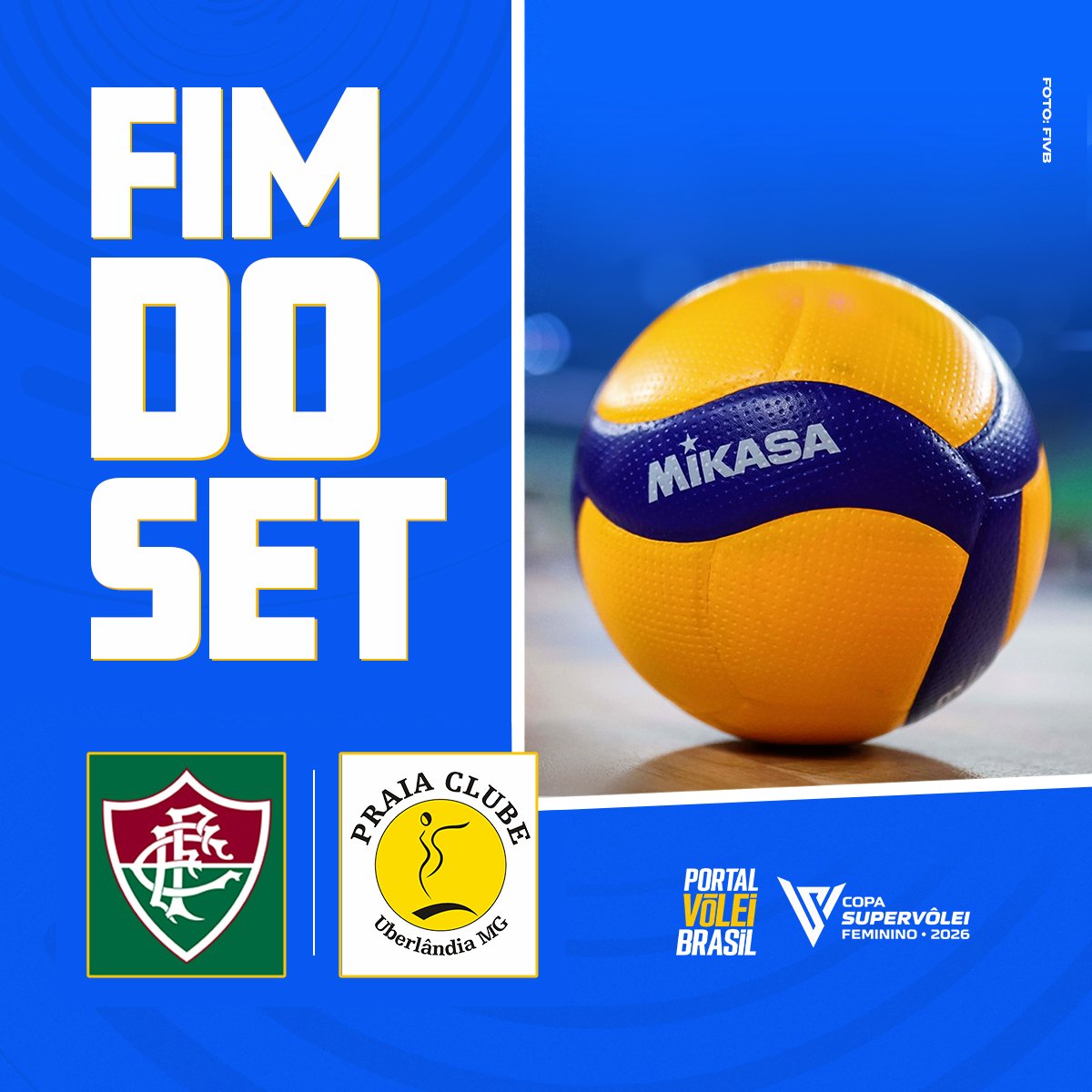 portal_volei's tweet photo. ✅ FIM DO QUARTO SET! #VoleiNoSporTV

🏐 (1) 🟢 Fluminense 13x25 Dentil Praia Clube 🟡 (3) https://t.co/Okp8hvOTGi