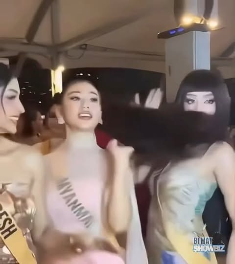 justecmanage's tweet photo. Cộng đồng mạng đang xôn xao trước cuộc cạnh tranh tóc tai gay cấn giữa đại diện của Việt Nam và Myanmar tại cuộc thi MGI 2026. Hai thí sinh này dường như không hề nhường nhịn nhau, cùng thể hiện phong độ rực rỡ qua cách tạo kiểu tóc đầy cuốn hút. https://t.co/Wz2kIIknQ0