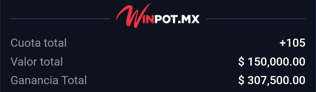 PickCristianRey's tweet photo. 🚨 JUGADA DEL MES DE CHAPITO 

Nos jugamos $150,000 MXN 🤯🤯🤯

+50 RT 🔁 y la soltaré para TODOS en el enlace de abajo 👇🏻 

Aquí: https://t.co/vbleKIvBoh 👈🏿 https://t.co/iMvMR8sDqD