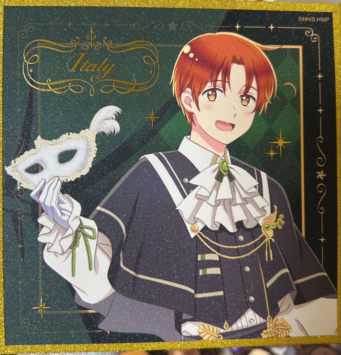 Vf35Y88's tweet photo. フォロワーに仮面舞踏会の超高画質作画資料見せたげんね
ちなみに超ギラッギラです。中華を感じるぜ https://t.co/zMIoVgwruK