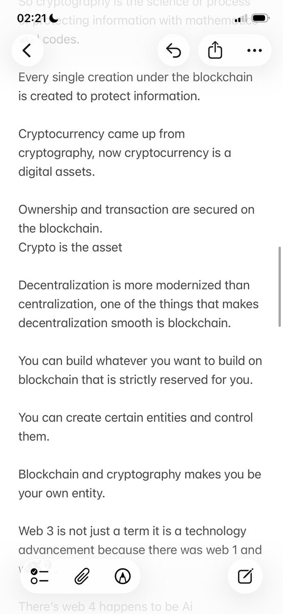 AMIROFMADRID's tweet photo. Day 3 on crypto with shola took more time to watch and understand more after the live session 
#cryptoWithshola https://t.co/yMtevj6jgD