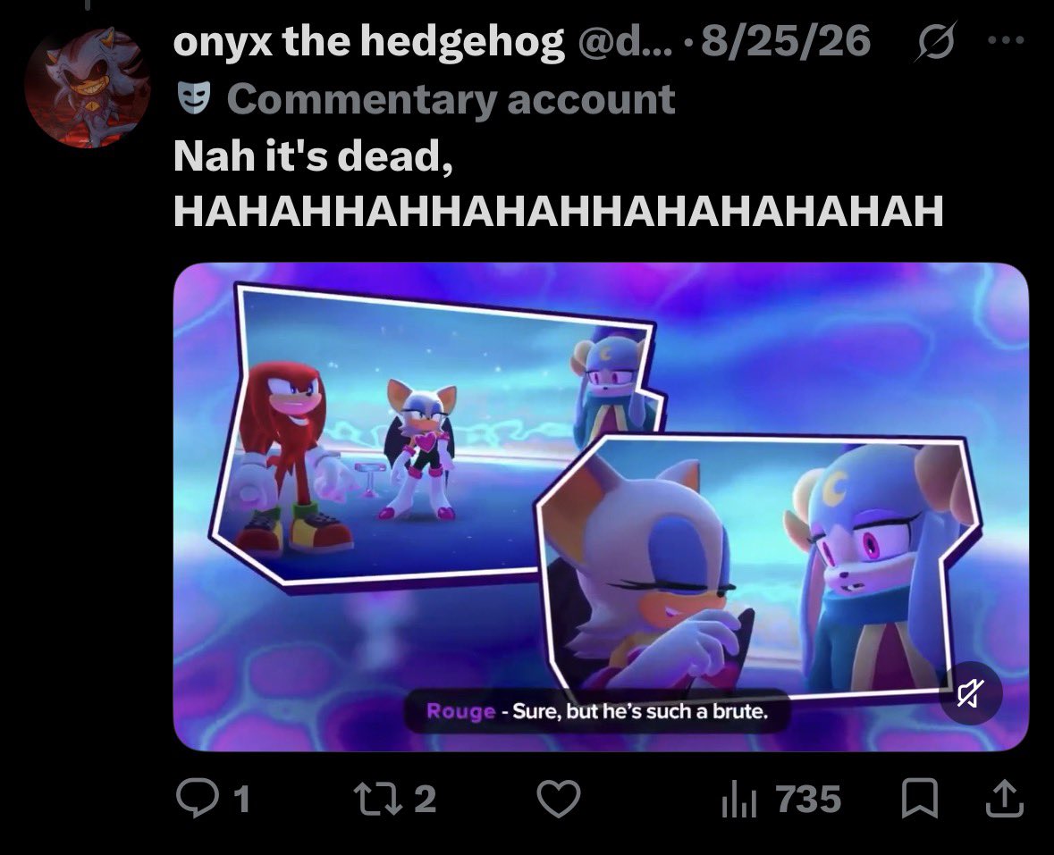 DayKixg's tweet photo. @deimosess @TDeadcool Not hating huh?

I won’t continue this discussion, you live in your own world so I’ll leave you to that. Mrs micy? Your shadouge art is awesome. Keep on doing what you do and as do you brother? Good luck https://t.co/jRyrqtbP0X