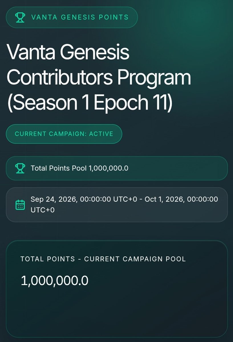 Dokebi88's tweet photo. And you can earn poin for the future airdrops!
Where perps dex you can get this?
U earn reward $USDC + Poin for airdrop!
Only @Vanta_exchange
RN top 1 POIN just 600K poin
Still early phase!
Join :
https://t.co/gtJH46p7XX
#VANTA #VANTAEXCHANGE #PERPS #DEX https://t.co/wmeEUiZhNN