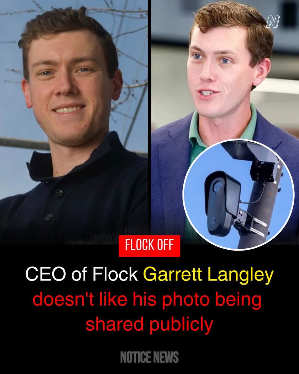 ToddHagopian's tweet photo. This guy is the CEO of Flock

He takes pictures of you and hands them over to the cops

But, he doesn’t want you to know what he looks like

PLEASE do NOT share his photo! https://t.co/5iRDXlO29j