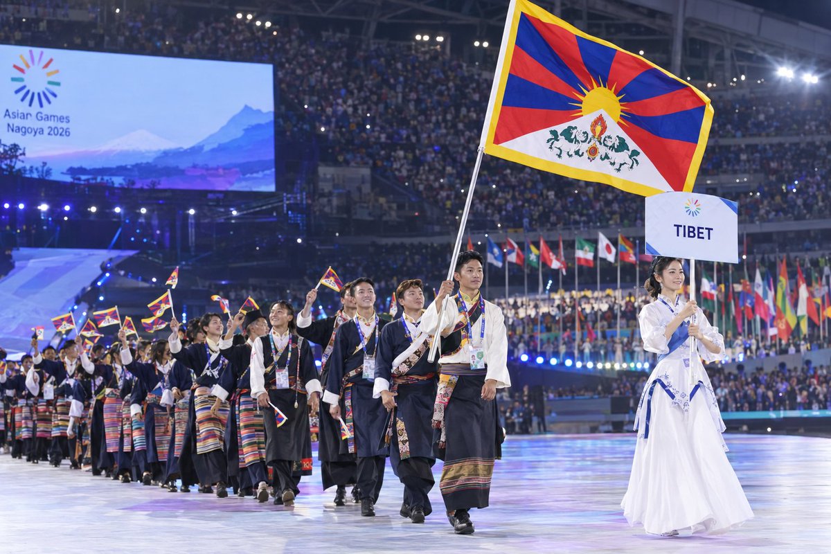 THkUGjDFW485133's tweet photo. アジア大会にチベットが独立国として代表団を送り出せる日が来ると確信しています。

#西藏独立
#名古屋アジア大会
#フリーチベット https://t.co/0zWLCVMe1l