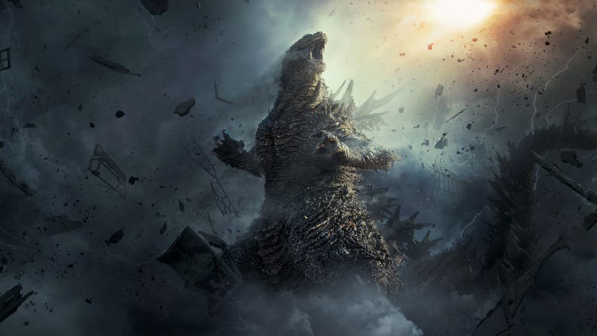 EricFrancisco24's tweet photo. “Awe-inspiring” isn’t just wonder but fearful respect. That is GODZILLA MINUS ZERO. Another masterpiece from Takashi Yamazaki who builds on his somber vision for kaiju cinema. A true escalation from MINUS ONE where we again confront our fragile existence. That R rating is legit. https://t.co/pm96ZqhZ5g