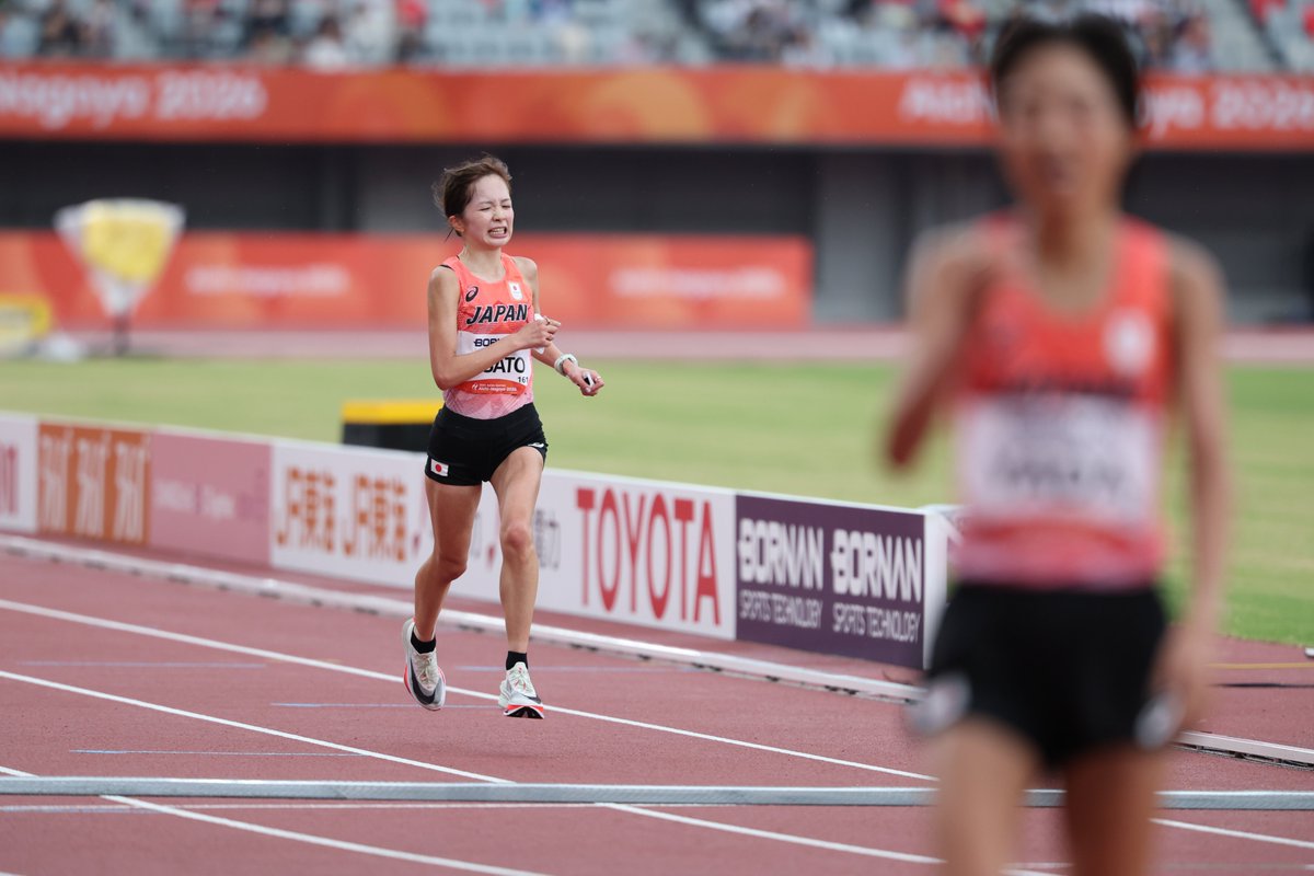 Getsuriku's tweet photo. #名古屋アジア大会
女子マラソン
矢田みくに（エディオン）が銅メダル🥉
タイムは2時間27分56秒

佐藤早也伽（積水化学）が2時間28分14秒の4位

優勝はS.エシェテ🇧🇭🥇 https://t.co/jM9zBaMb0P