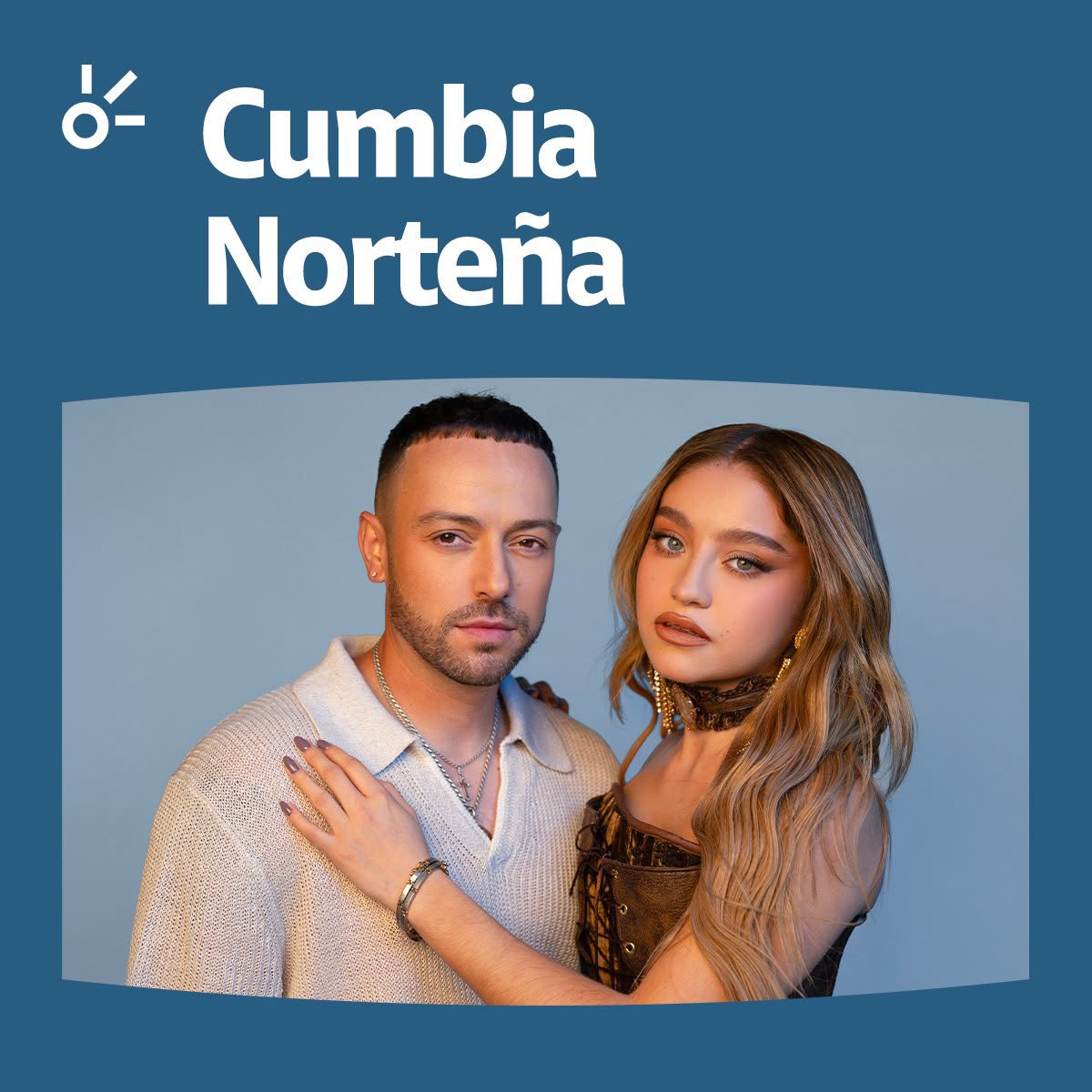 laivolverarodar's tweet photo. PeeWee y Karol Sevilla son portada de la playlist “Cumbia Norteña” en Claro Música, con “EL JUEGO” en la posición #1.

@karolsevilla  @PeeWeeMusic https://t.co/se0yZYVNBT