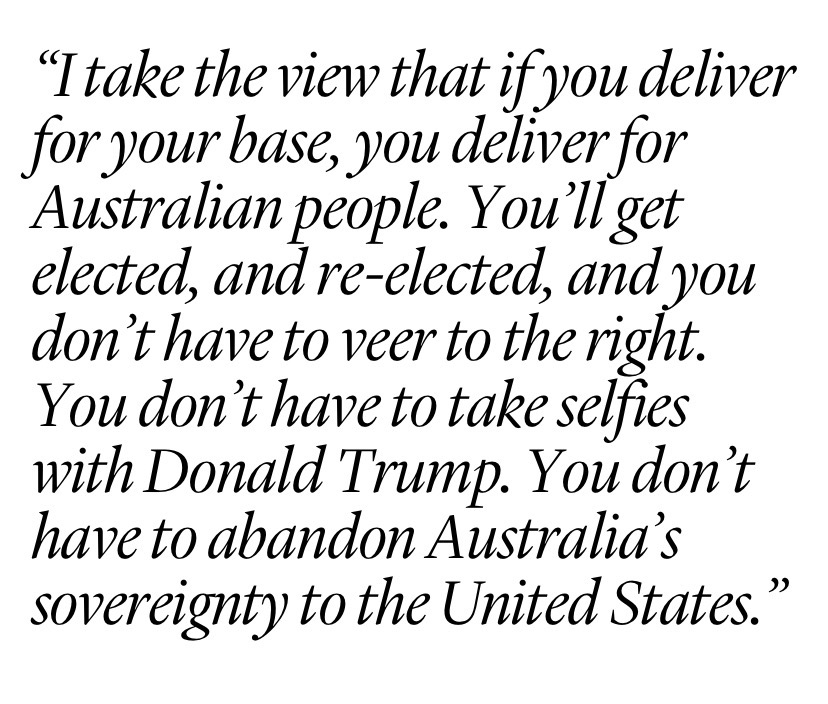 DougCameron51's tweet photo. Long and fascinating article by Jason Koutsoukis in the Saturday Paper. Essential reading for those of us who care about working class Australians and their families.
Those who oppose neoliberalism, militarism and sacrificing our sovereignty to the Trump regime. https://t.co/c91eHF13B6