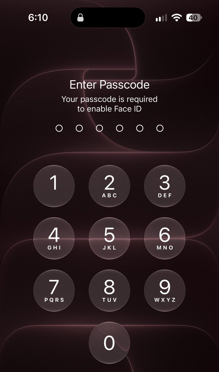 tecworkz's tweet photo. Not a great way to start the morning. 2nd day in a row this has happened in the morning. Keeps on doing the same a couple of times more throughout the day! 
I would gladly take a bigger Dynamic Island instead of the phone asking for Passcode this frequently 🤷🏻‍♂️ https://t.co/Fg1ZbgCjEc