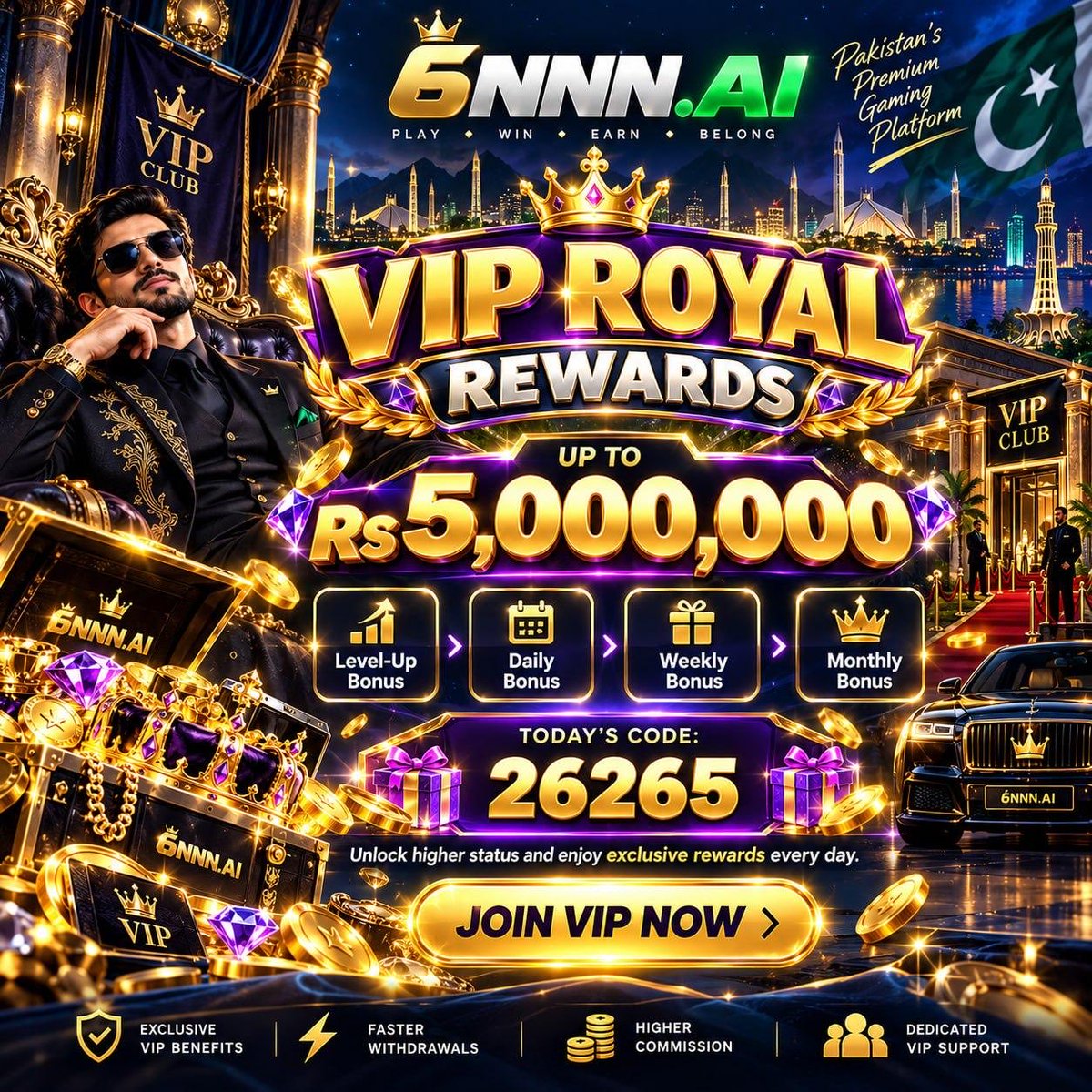 6nnncom's tweet photo. 🎁Today's betting code:66277

🌐Yesterday's deposit code:00982

🤝Today's deposit code:26265

😱Tomorrow's deposit code:70982

📌Go to the code page now to enter the redemption code and claim a random reward of up to 🔠🔠88888! 💥 https://t.co/5tFYGfYyEH