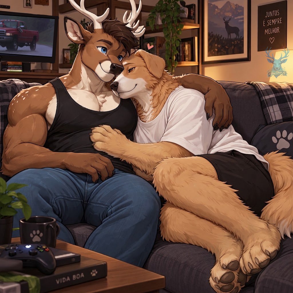 BlueDeer_AI's tweet photo. A cozy night with my sweetie ๐ฅบ๐ฅฐ๐
@volgod123
#MainOC #OCDeer #OCBrian #AIArt https://t.co/QiJL6stHAi