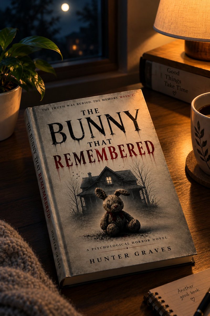 HunterGraves47's tweet photo. @NSharpAuthor "The Bunny That Remembered"-Hunter Graves

Read on Amazon Kindle https://t.co/OgiqYYYHMm

#PsychologicalHorror #writerscommunity #horrorstory #indieauthor #amazonkdp #shamelessselfpromo #FamilyHorror #ebook https://t.co/YhKNHpEd2u