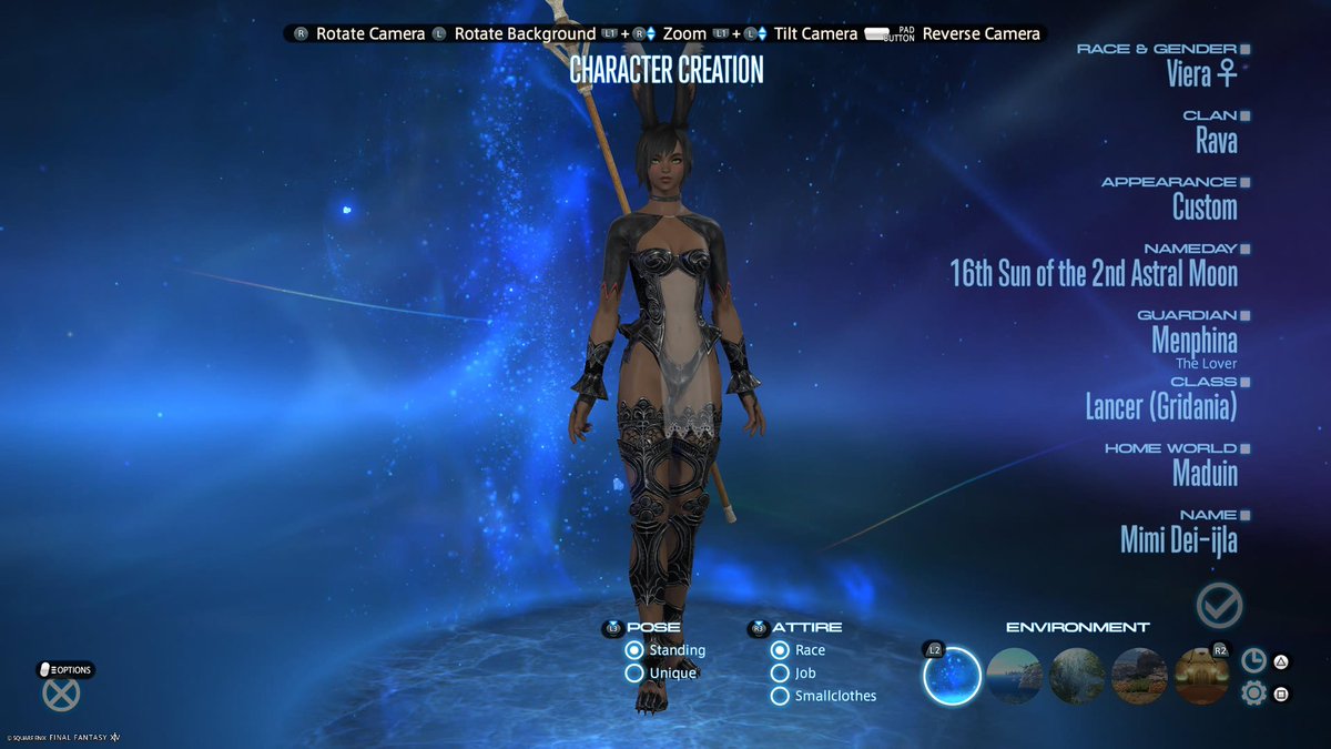 ROBOSORAPHIM's tweet photo. playing the trial! chose viera to rep my rabbit :P https://t.co/iMSzA79GIR